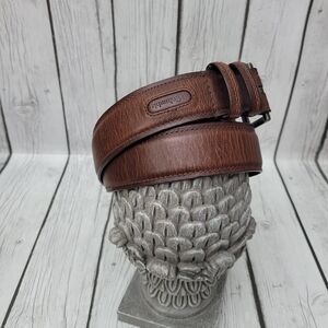 Columbia Sporstwear Leather Belt 40/100 Distressed Brown 11CO02A9
